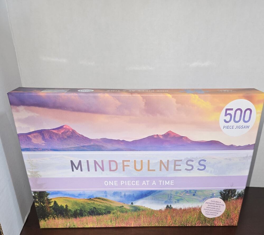 500 Piece Mindfullness Jigsaw Puzzle Nwt
